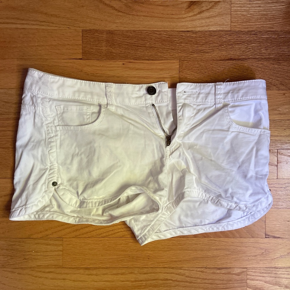 White Shorts